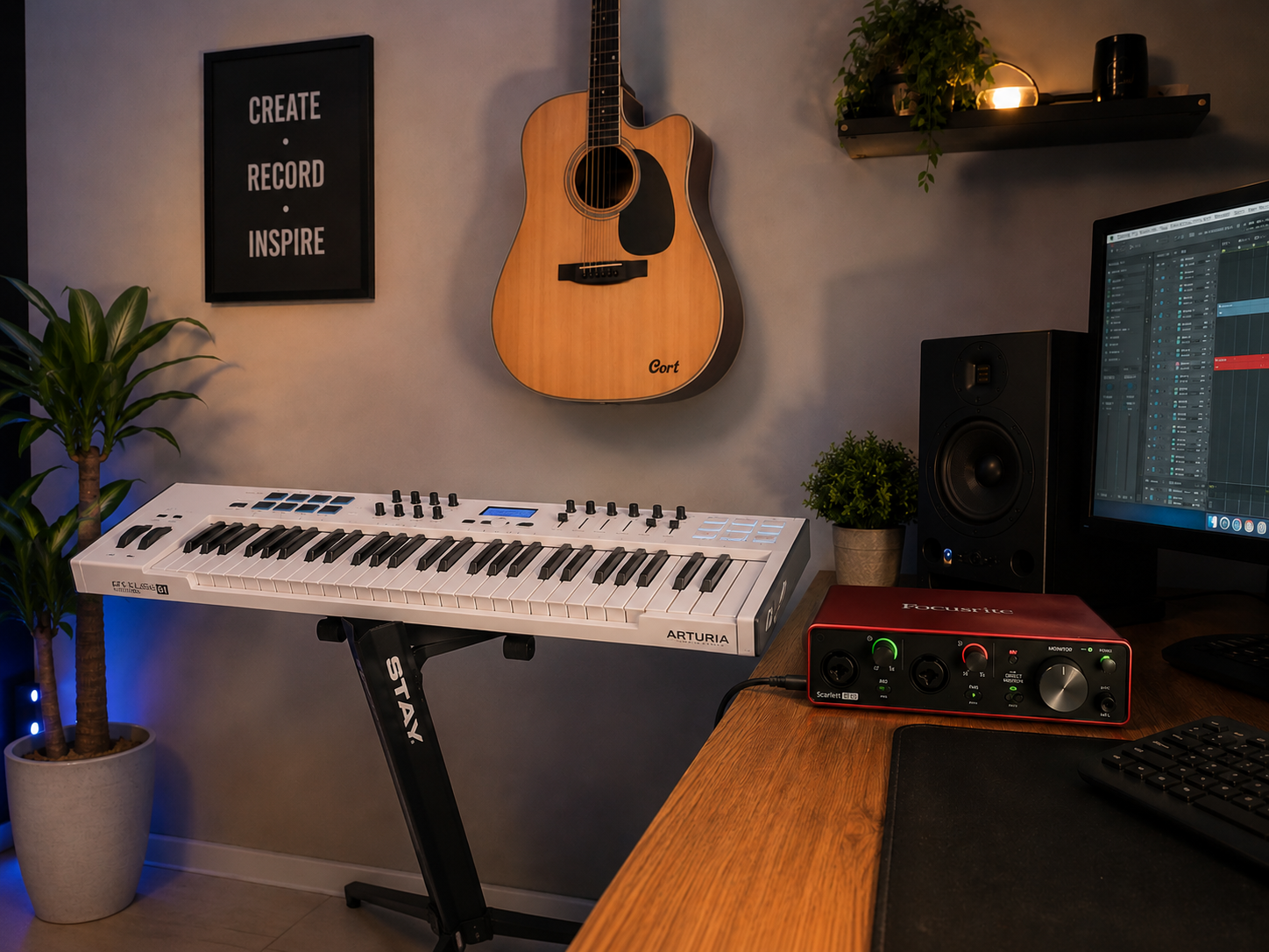 Our studio(ai generated)